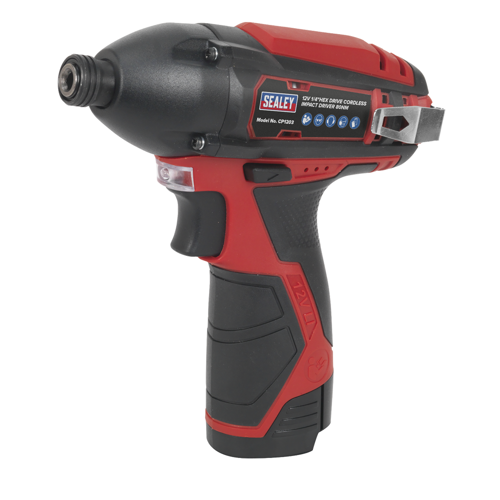 SV12 Series 1/4"Hex Drive Cordless Impact Driver 12V - Body Only CP1203