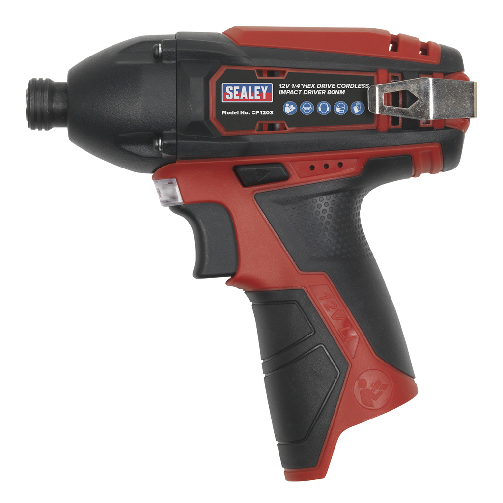 SV12 Series 1/4"Hex Drive Cordless Impact Driver 12V - Body Only CP1203