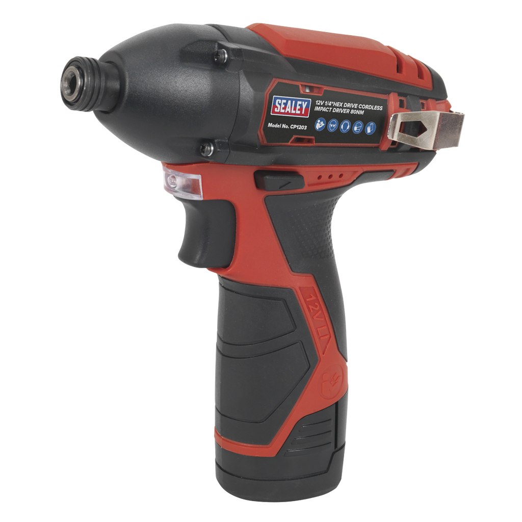 SV12 Series 1/4"Hex Drive Cordless Impact Driver 12V - Body Only CP1203