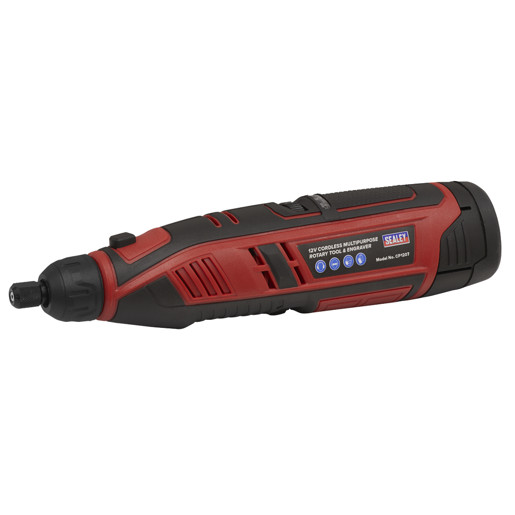 SV12 Series Cordless Multipurpose Rotary Tool & Engraver Kit 12V 49pc - Body Only CP1207