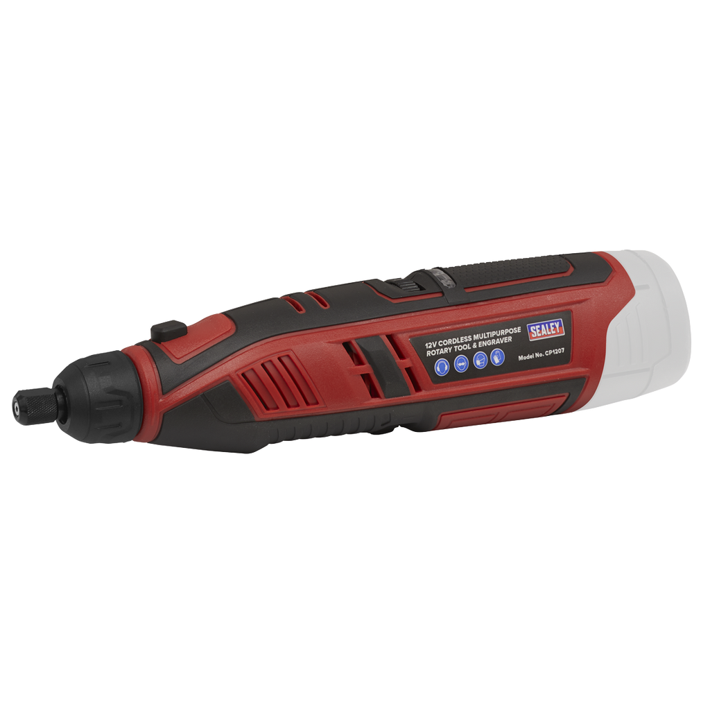 SV12 Series Cordless Multipurpose Rotary Tool & Engraver Kit 12V 49pc - Body Only CP1207