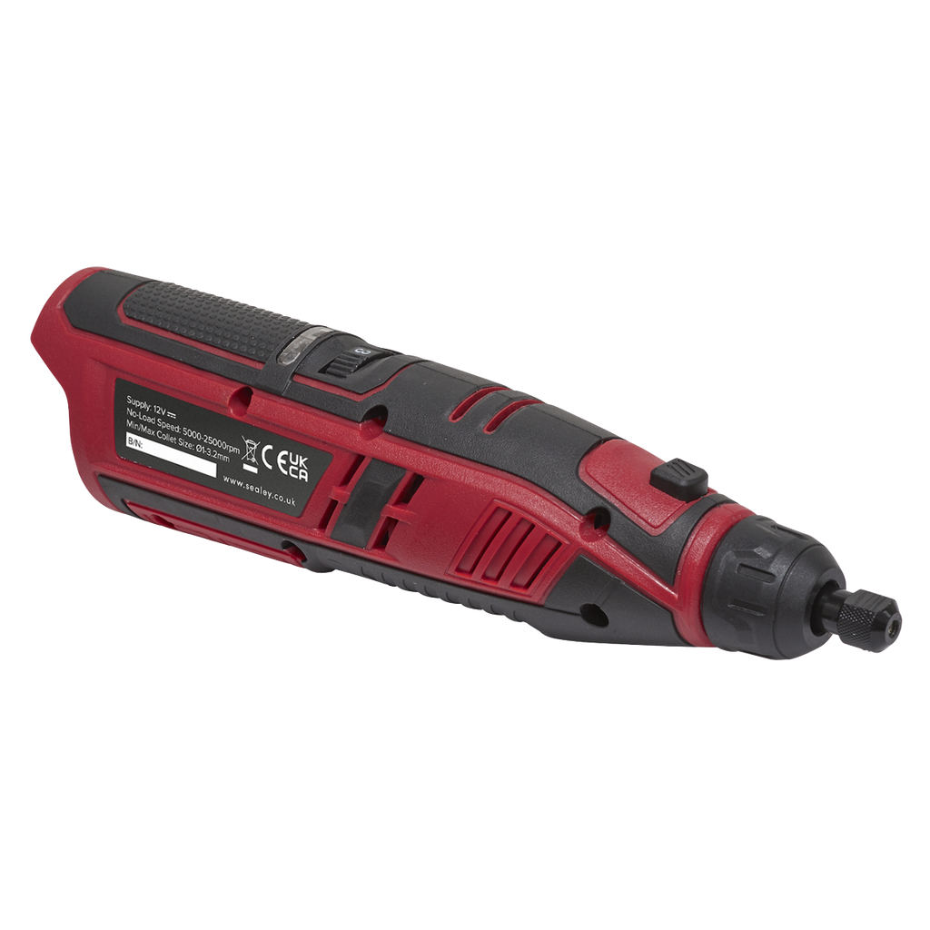 SV12 Series Cordless Multipurpose Rotary Tool & Engraver Kit 12V 49pc - Body Only CP1207