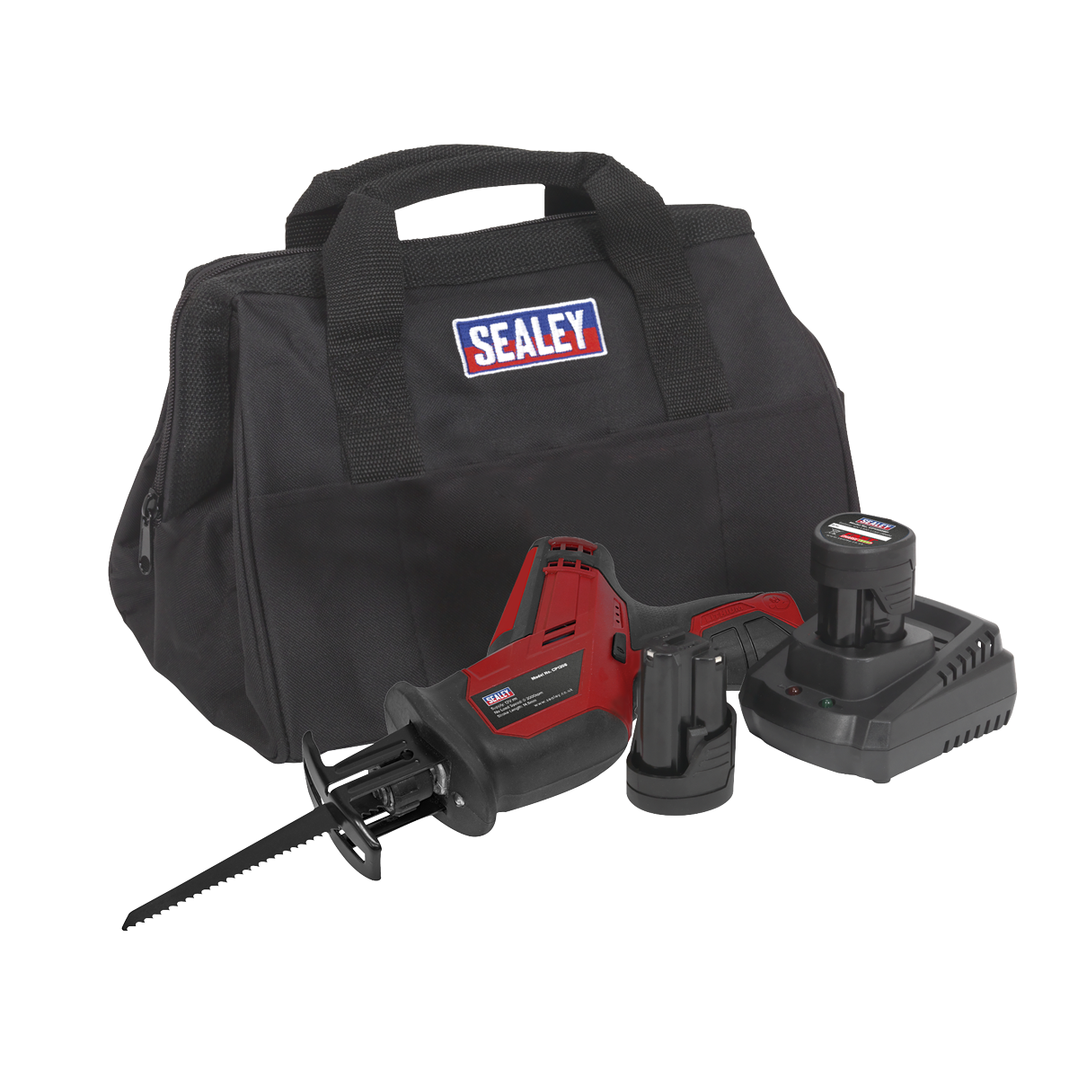 SV12 Series Cordless Reciprocating Saw Kit 12V 2Ah - 2 Batteries CP1208KIT