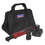 SV12 Series 1/2"Sq Drive Cordless Ratchet Wrench Kit 12V 2Ah - 2 Batteries CP1209KIT