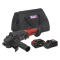 SV20 Series 115mm Cordless Angle Grinder Kit 20V 4Ah CP20VAGBKIT1