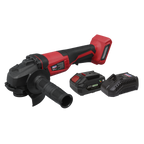 SV20 Series 115mm Cordless Angle Grinder Kit 20V 4Ah CP20VAGBKIT1