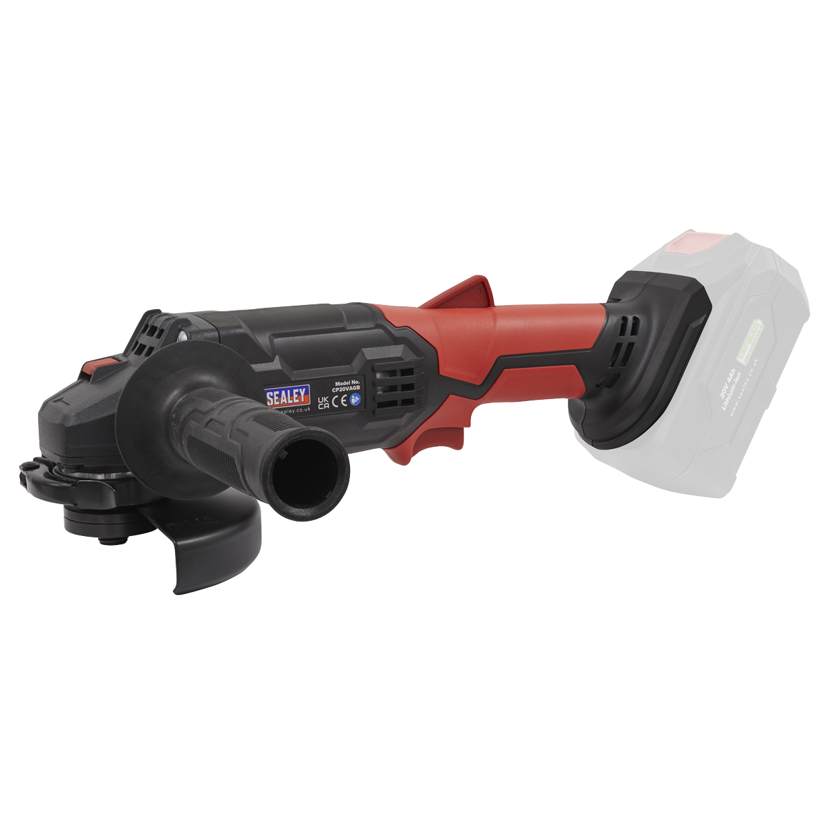 SV20 Series 115mm Cordless Angle Grinder Kit 20V 4Ah - 2 Batteries CP20VAGBKIT