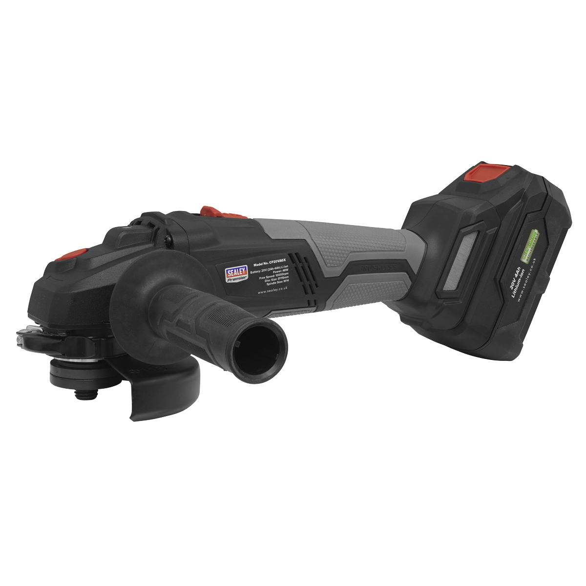 SV20 Series 115mm Brushless Cordless Angle Grinder 20V - Body Only CP20VAGX