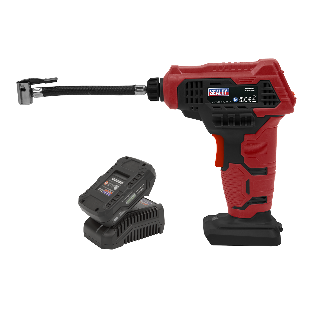 SV20 Series Cordless Tyre Inflator Kit 20V 2Ah CP20VAPKIT1