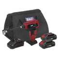 SV20 Series Cordless Tyre Inflator Kit 20V 2Ah - 2 Batteries & Euro Plug CP20VAPKITEU