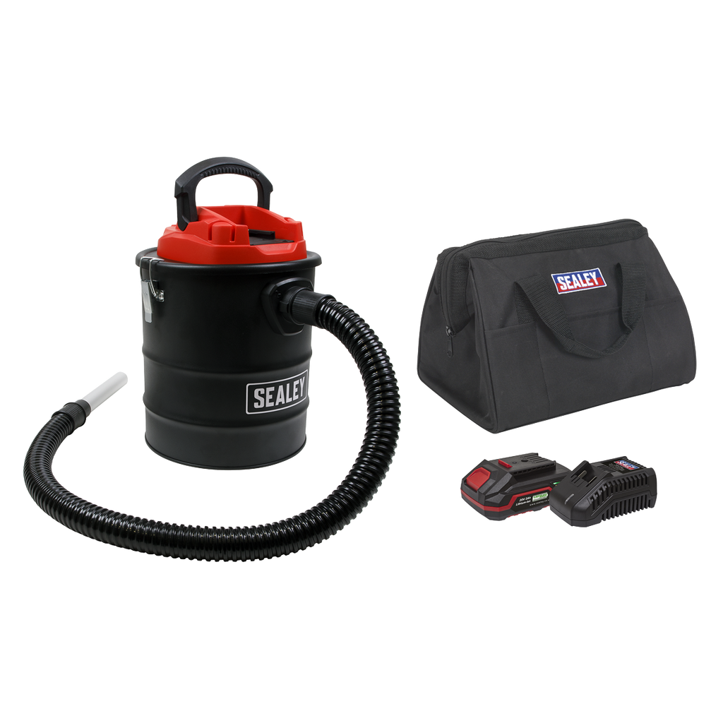 SV20 Series 15L Cordless Handheld Ash Vacuum Cleaner Kit 20V 2Ah SV20 CP20VAVKIT1