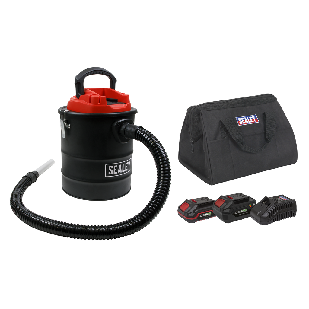 SV20 Series 15L Cordless Handheld Ash Vacuum Cleaner Kit 20V Kit - 2 Batteries CP20VAVKIT