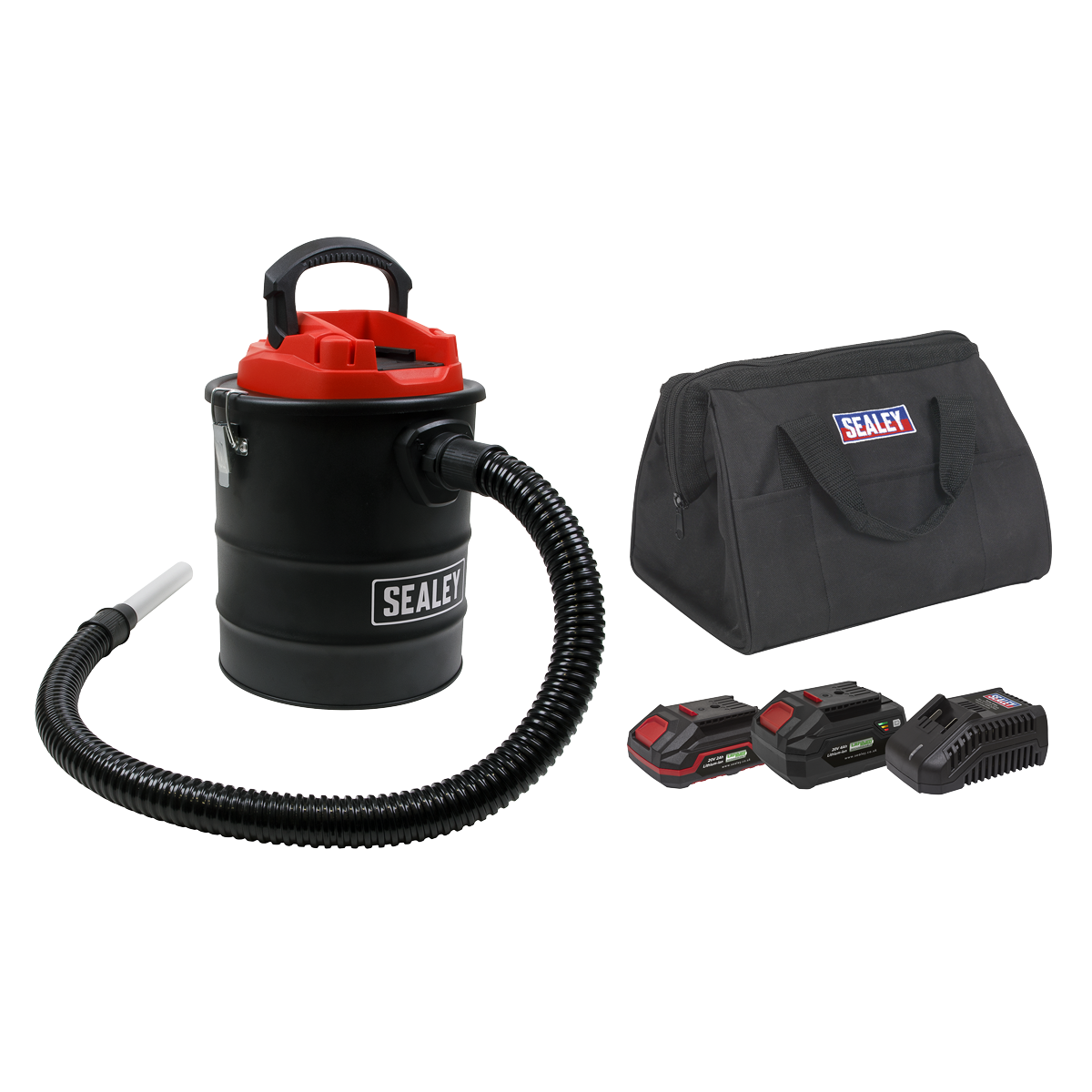 SV20 Series 15L Cordless Handheld Ash Vacuum Cleaner Kit 20V Kit - 2 Batteries CP20VAVKIT