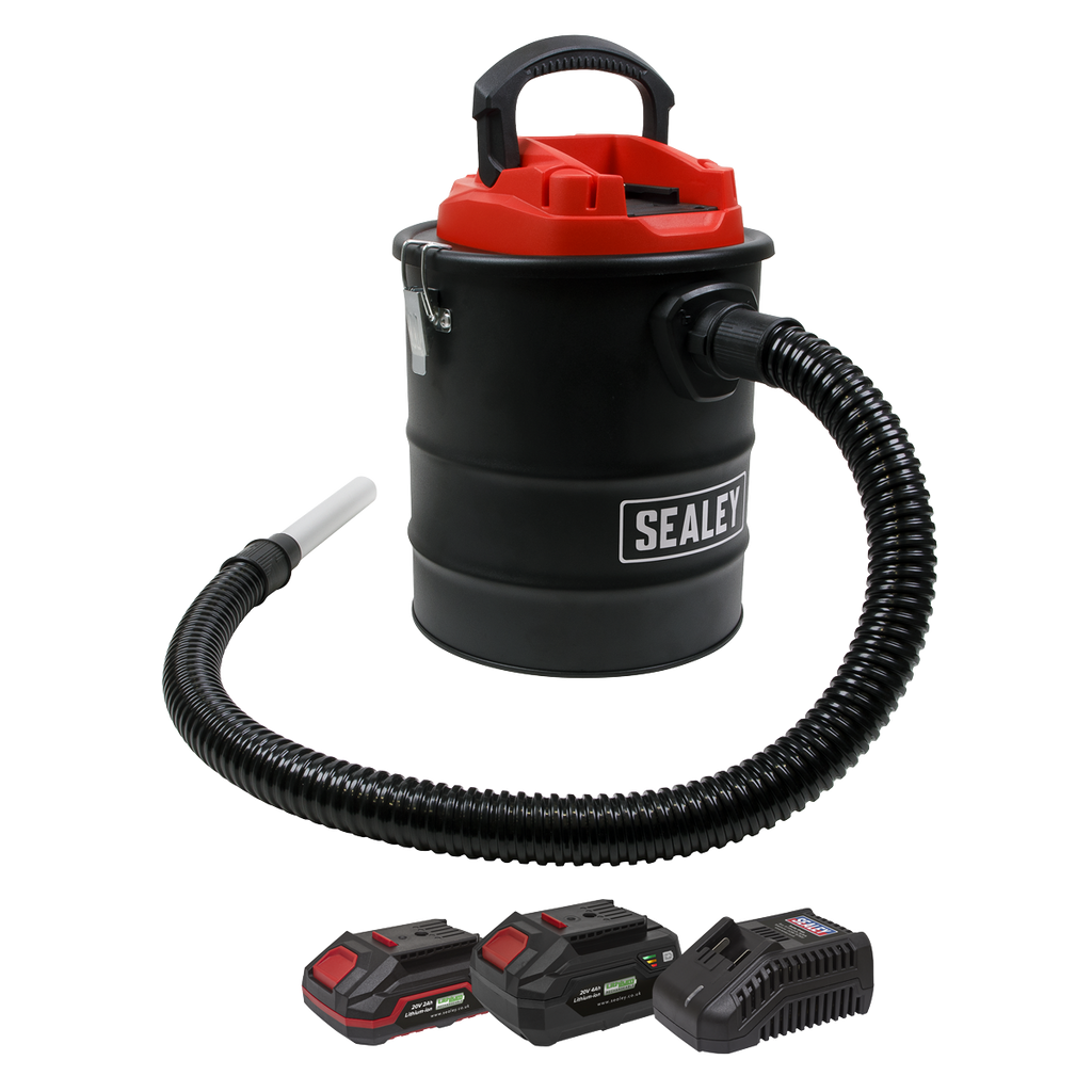 SV20 Series 15L Cordless Handheld Ash Vacuum Cleaner Kit 20V Kit - 2 Batteries CP20VAVKIT