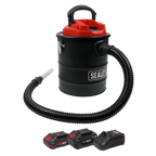 SV20 Series 15L Cordless Handheld Ash Vacuum Cleaner Kit 20V Kit - 2 Batteries CP20VAVKIT