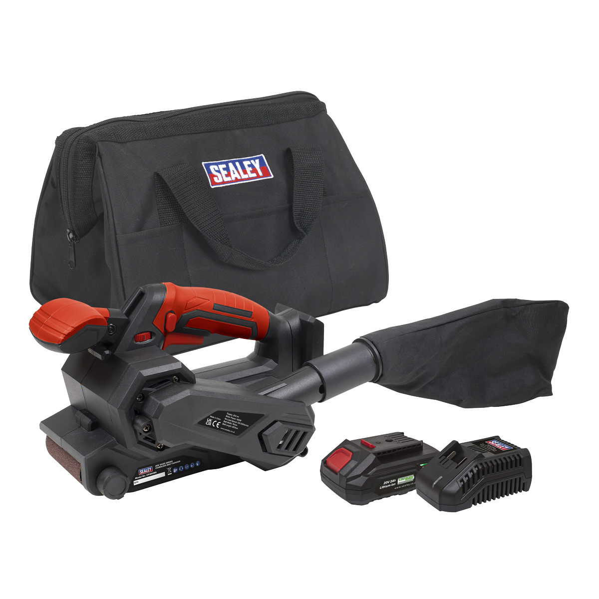 SV20 Series Cordless Belt Sander Kit 20V 2Ah CP20VBSKIT1