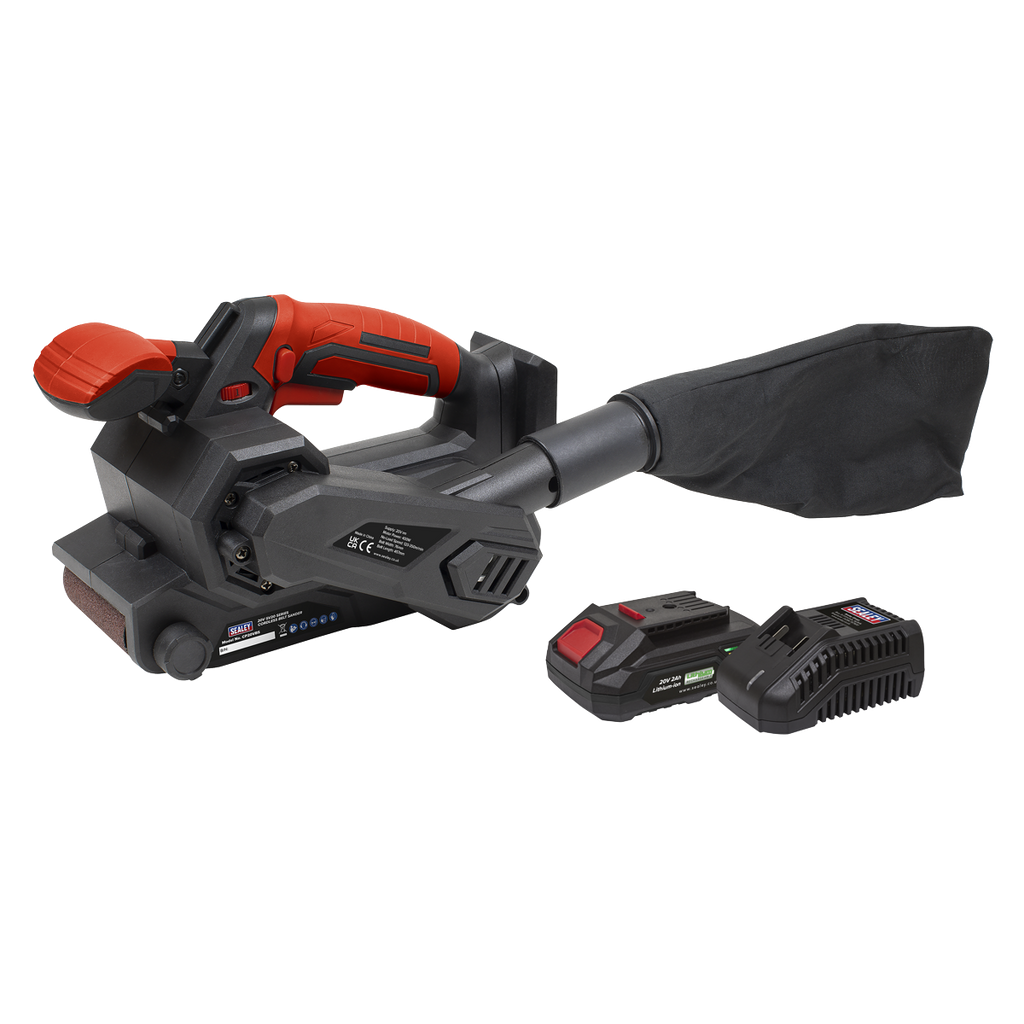SV20 Series Cordless Belt Sander Kit 20V 2Ah CP20VBSKIT1