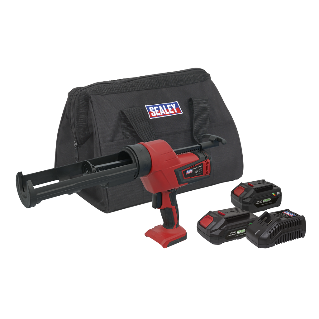 SV20 Series 310ml Cordless Caulking Gun Kit 20V - 2 Batteries CP20VCGKIT