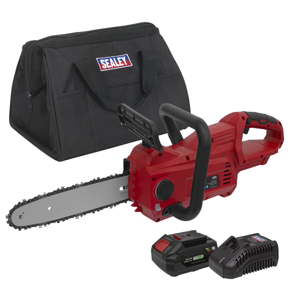SV20 Series 25cm Cordless Chainsaw Kit 20V 4Ah CP20VCHSKIT1