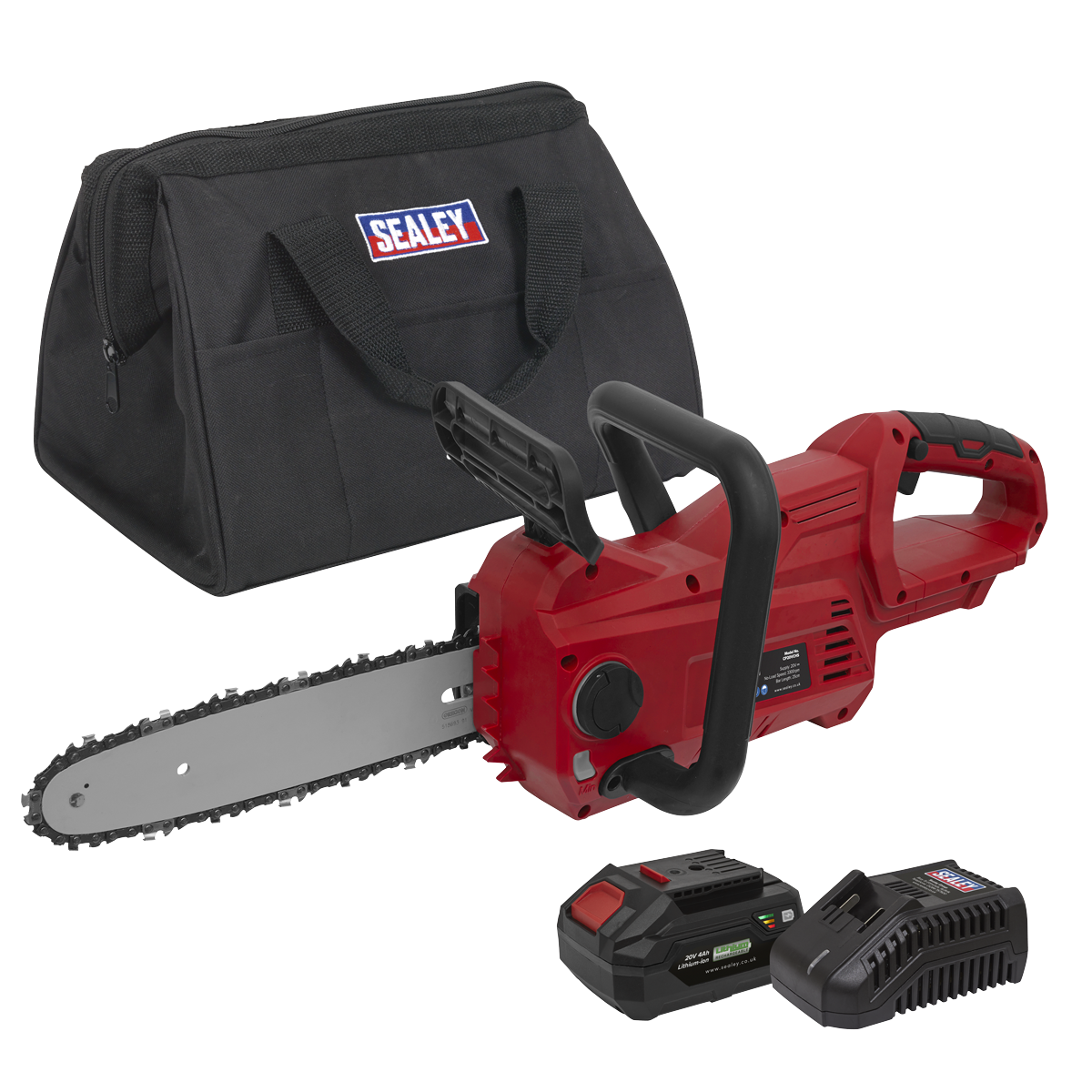 SV20 Series 25cm Cordless Chainsaw Kit 20V 4Ah CP20VCHSKIT1