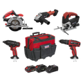 5 x SV20 Series Cordless Power Tool Kit 20V - 2 Batteries CP20VCOMBO13