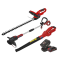 3 x SV20 Series Cordless Garden Power Tool Kit 20V - 2 Batteries CP20VCOMBO6