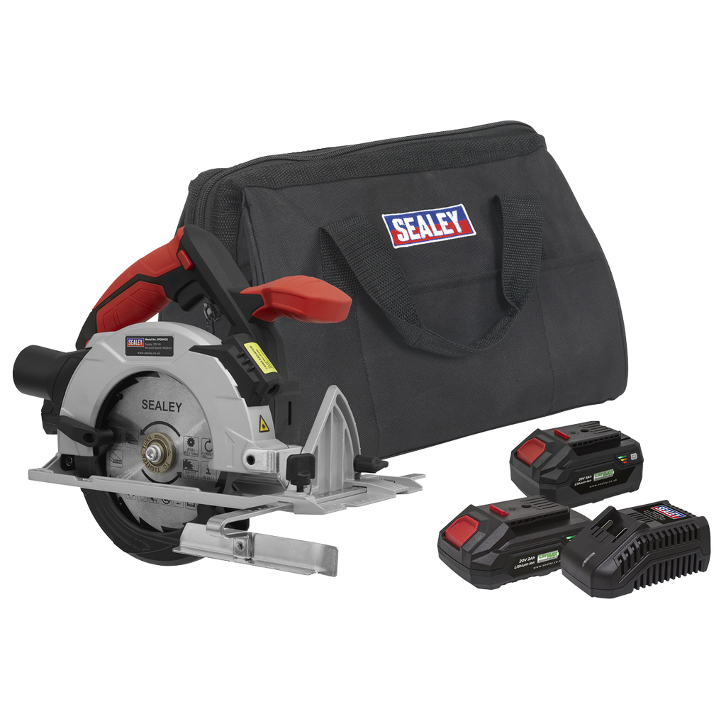 SV20 Series 150mm Cordless Circular Saw Kit 20V - 2 Batteries CP20VCSKIT