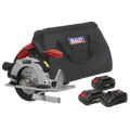 SV20 Series 150mm Cordless Circular Saw Kit 20V - 2 Batteries CP20VCSKIT