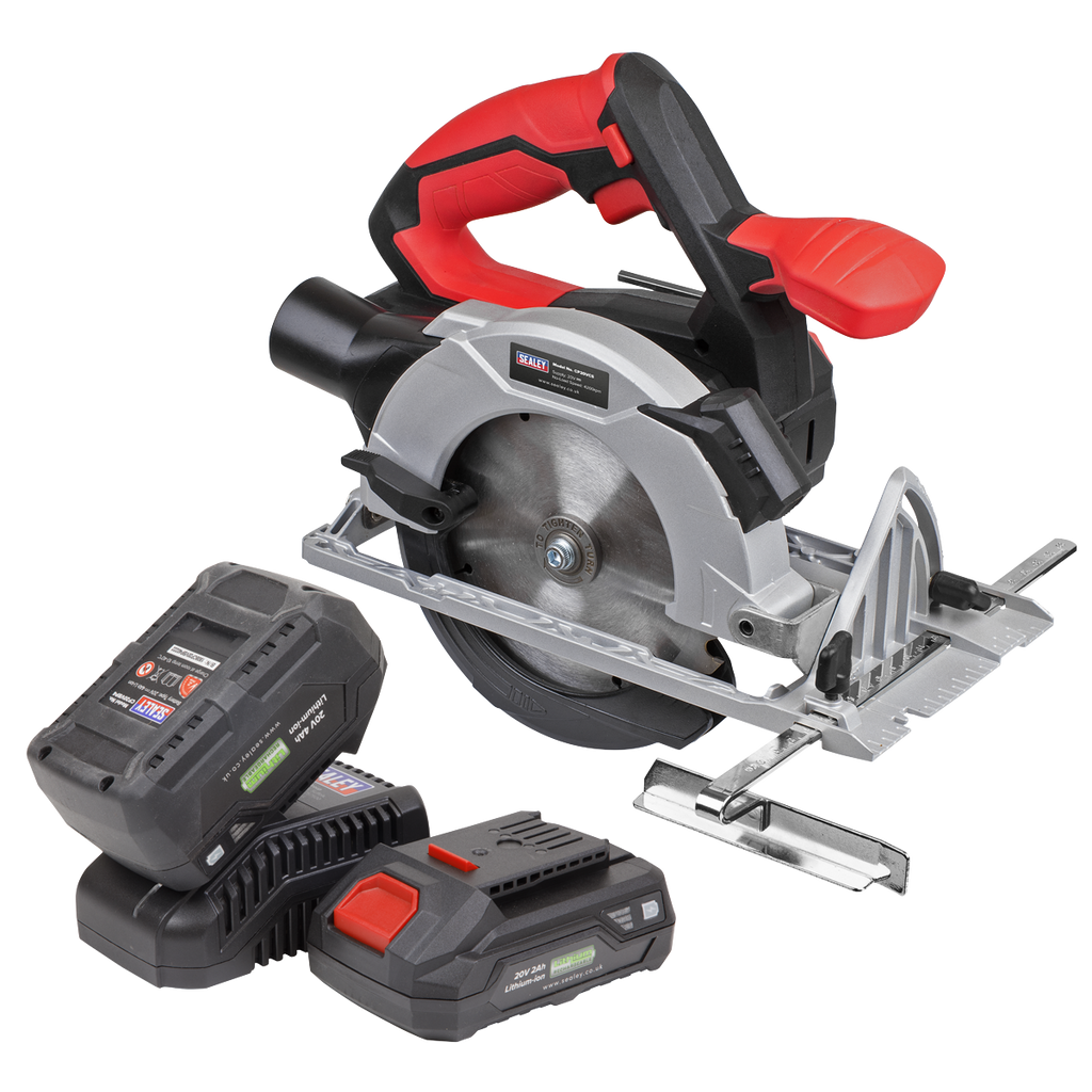 SV20 Series 150mm Cordless Circular Saw Kit 20V - 2 Batteries CP20VCSKIT