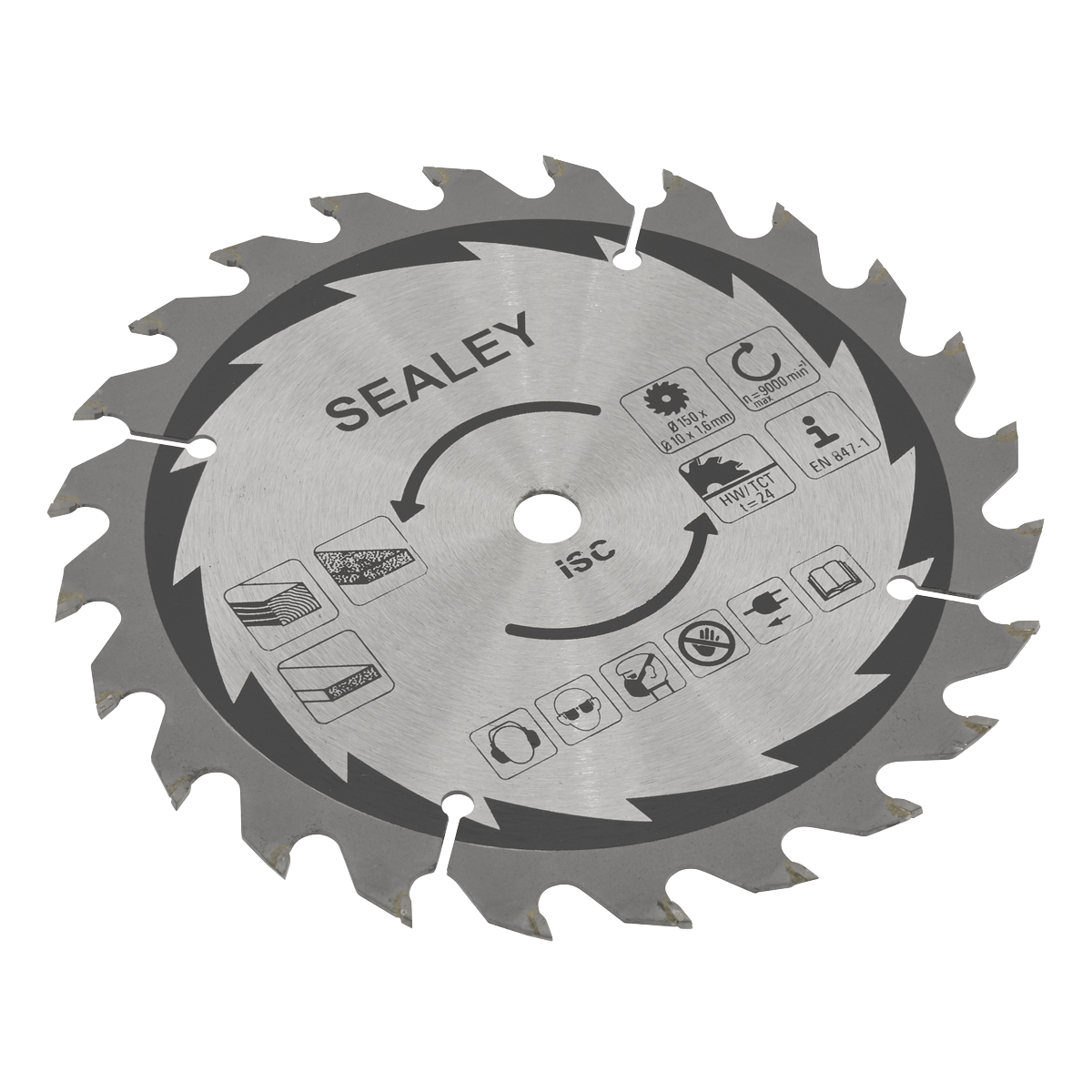 150mm Cut-Off Saw Blade 1.6mm/10mm 24tpu CP20VCS.03