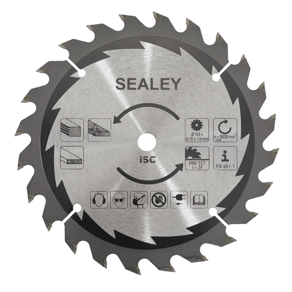 150mm Cut-Off Saw Blade 1.6mm/10mm 24tpu CP20VCS.03