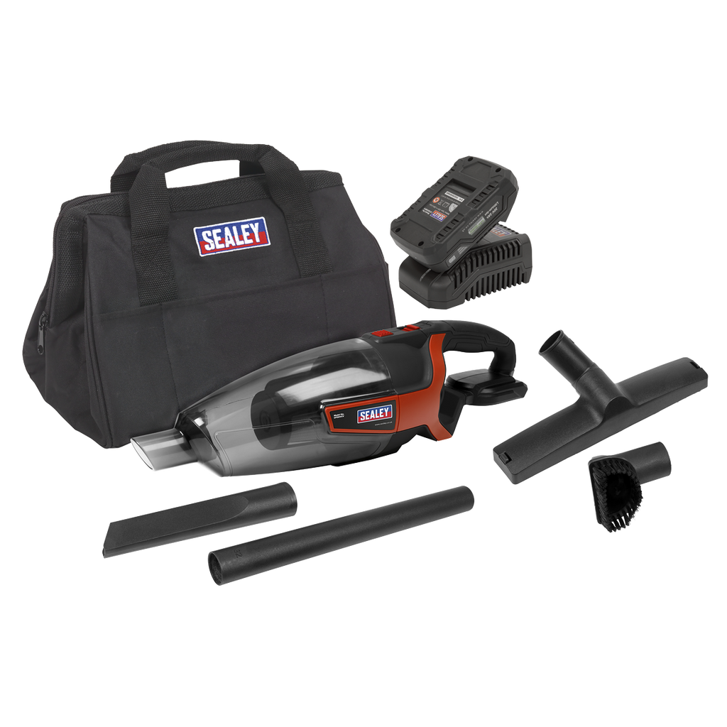 SV20 Series 650ml Cordless Handheld Vacuum Cleaner Kit 20V 2Ah CP20VCVKIT1