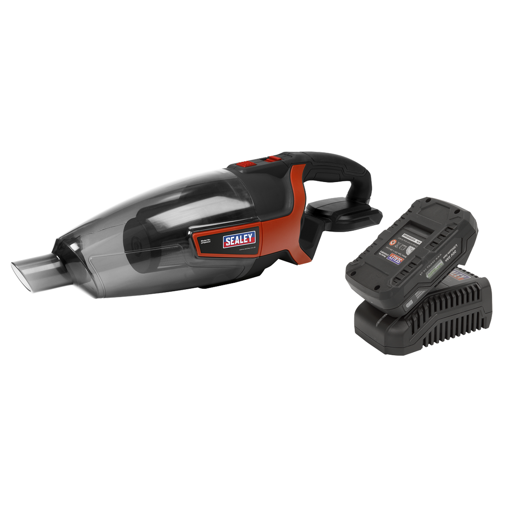 SV20 Series 650ml Cordless Handheld Vacuum Cleaner Kit 20V 2Ah CP20VCVKIT1
