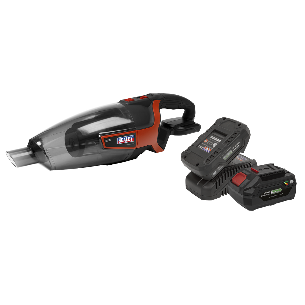 SV20 Series 650ml Cordless Handheld Vacuum Cleaner Kit 20V - 2 Batteries CP20VCVKIT