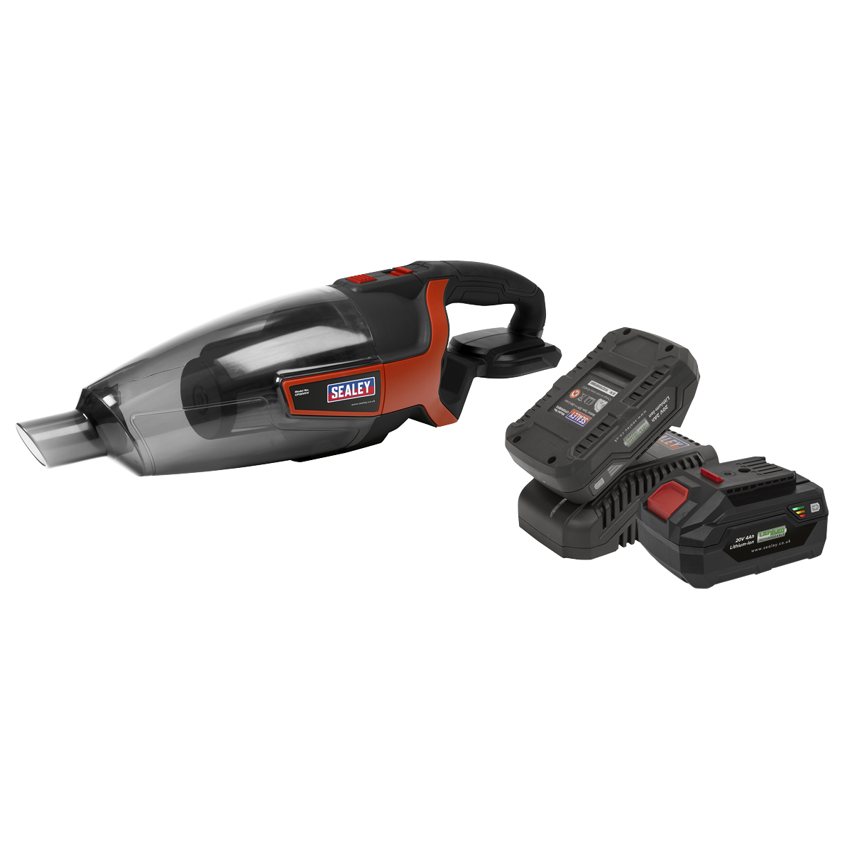 SV20 Series 650ml Cordless Handheld Vacuum Cleaner Kit 20V - 2 Batteries CP20VCVKIT
