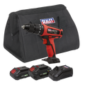 SV20 Series 13mm Cordless Combi Drill Kit 20V - 2 Batteries & Euro Plug CP20VDDKITEU