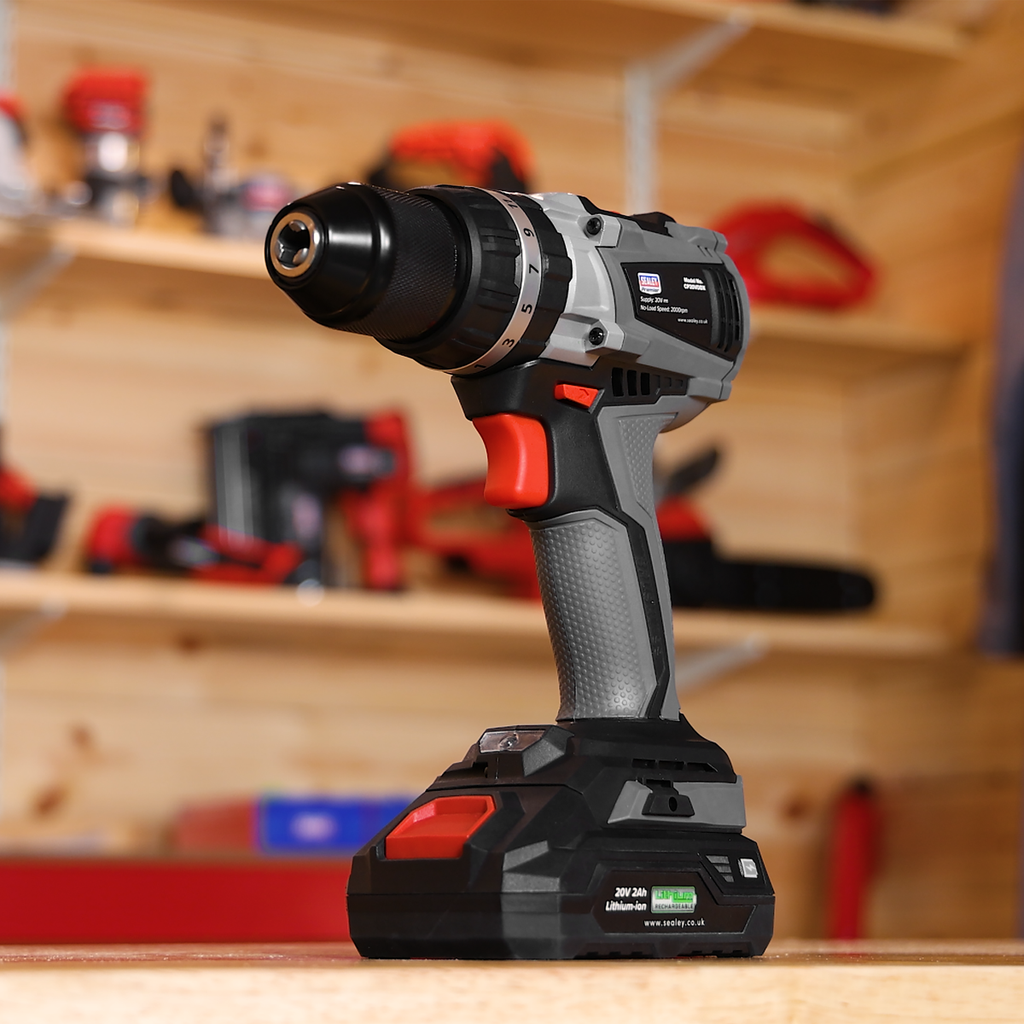 SV20 Series 13mm Brushless Cordless Combi Drill Kit 20V - 2 Batteries CP20VDDXKIT