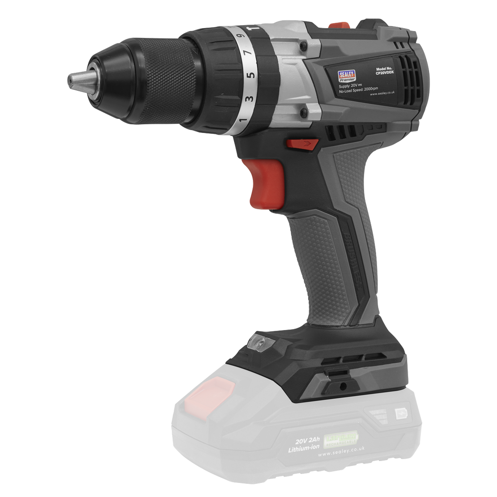 SV20 Series 13mm Brushless Cordless Combi Drill Kit 20V - 2 Batteries CP20VDDXKIT