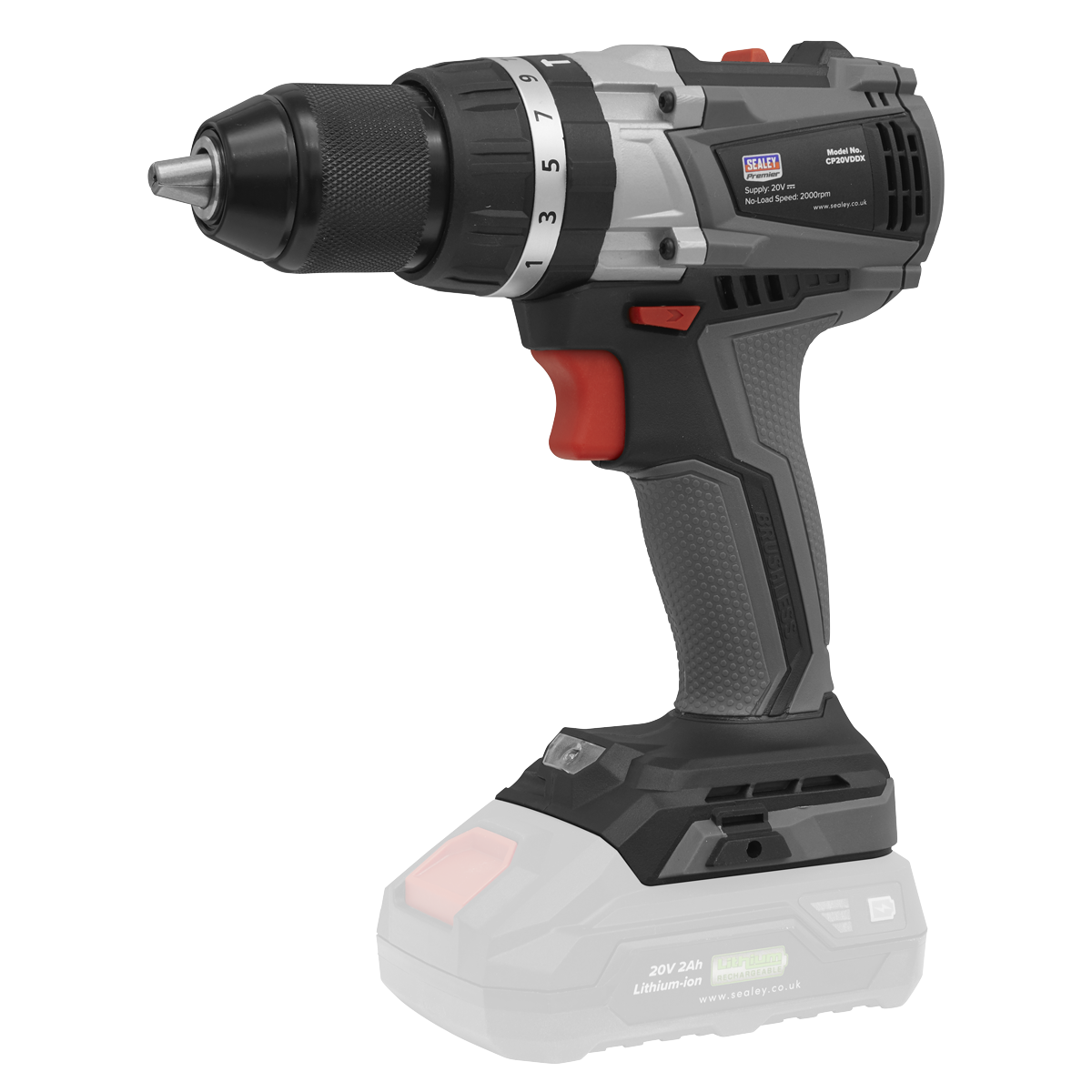 4 x SV20 Series Cordless Brushless Power Tool Kit 20V Euro Plug - 2 Batteries CP20VCOMBOX1EU