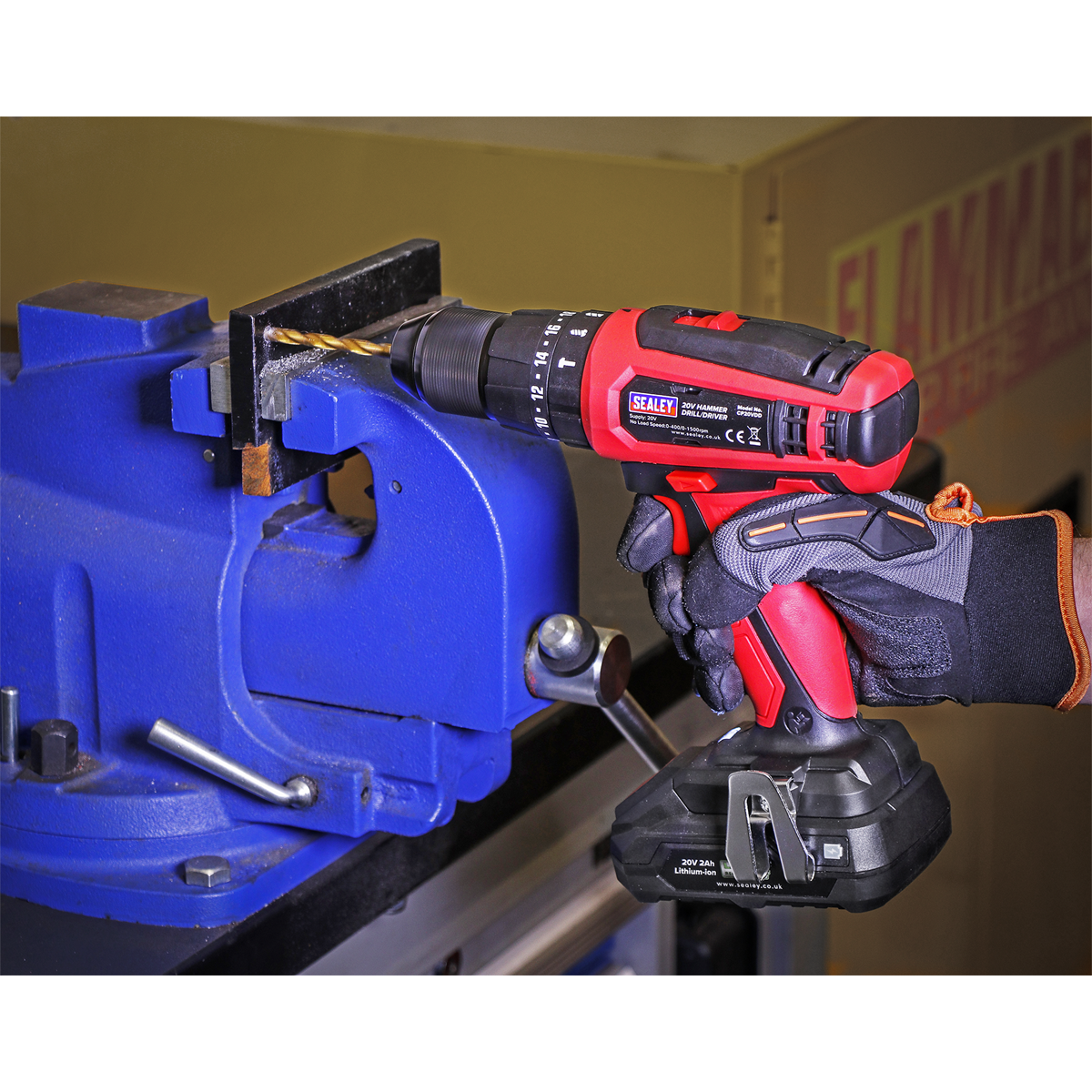 SV20 Series 13mm Cordless Combi Drill 20V - Body Only CP20VDD