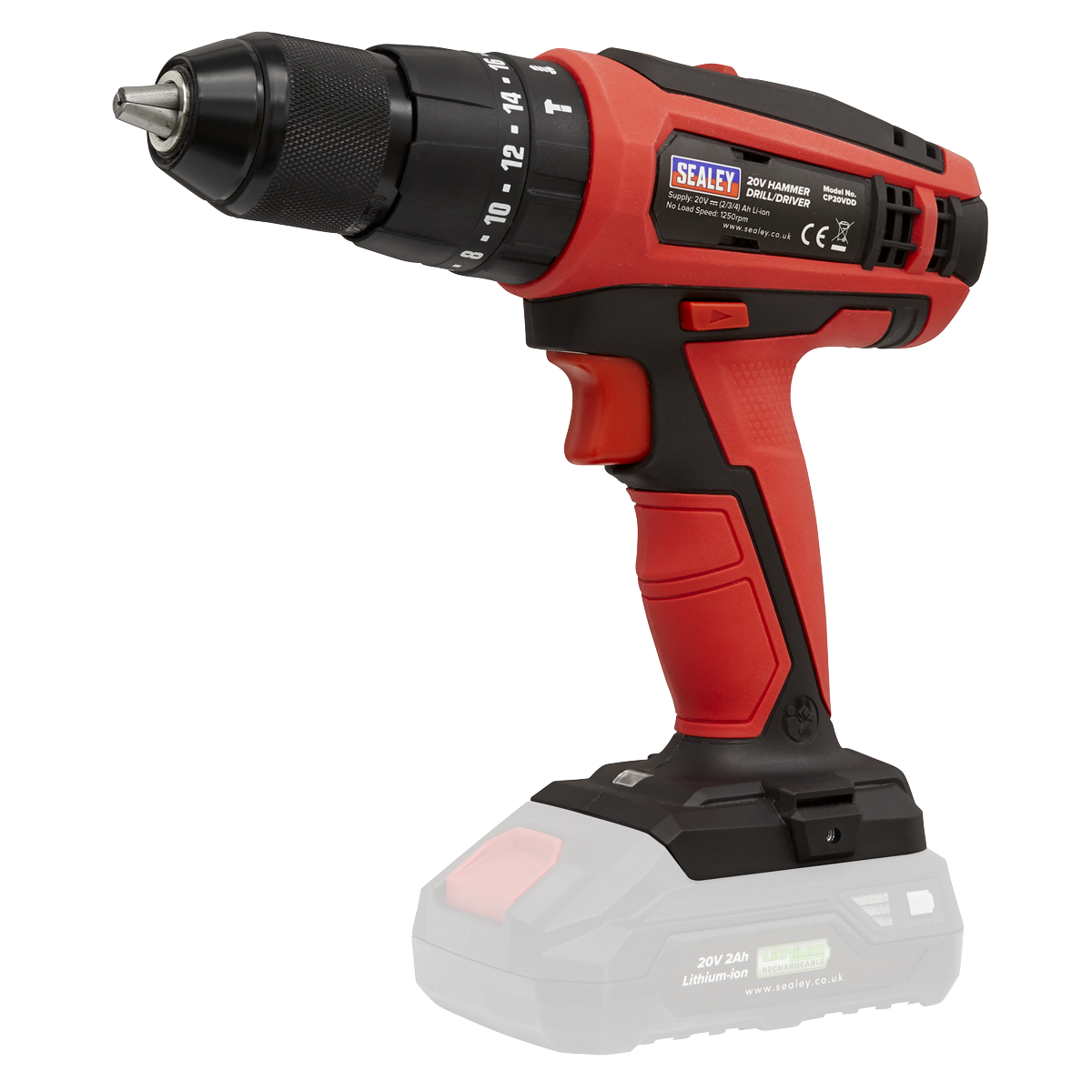 SV20 Series 13mm Cordless Combi Drill Kit 20V 2Ah CP20VDDKIT1