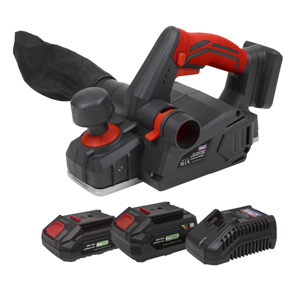 SV20 Series Cordless Planer Kit 20V - 2 Batteries CP20VEPKIT