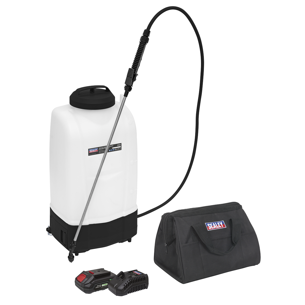 SV20 Series 15L Cordless Garden Backpack Sprayer 20V 2Ah CP20VGBSKIT1