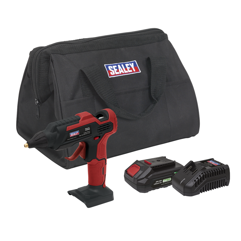 SV20 Series Cordless Glue Gun Kit 20V 2Ah CP20VGGKIT1