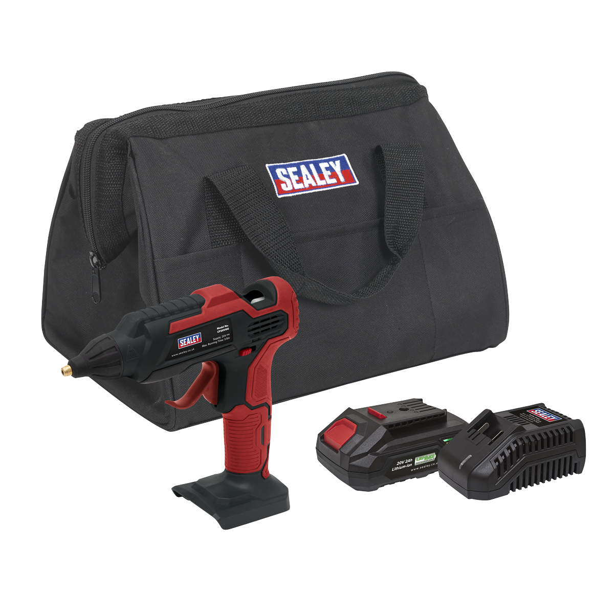SV20 Series Cordless Glue Gun Kit 20V 2Ah CP20VGGKIT1