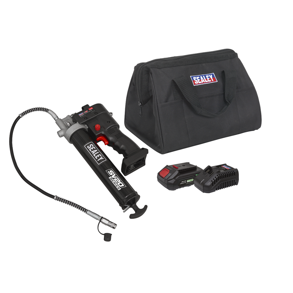 SV20 Series Grease Gun Kit 20V 2Ah CP20VGRGKIT1
