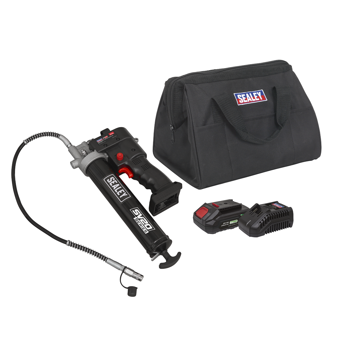SV20 Series Grease Gun Kit 20V 2Ah CP20VGRGKIT1