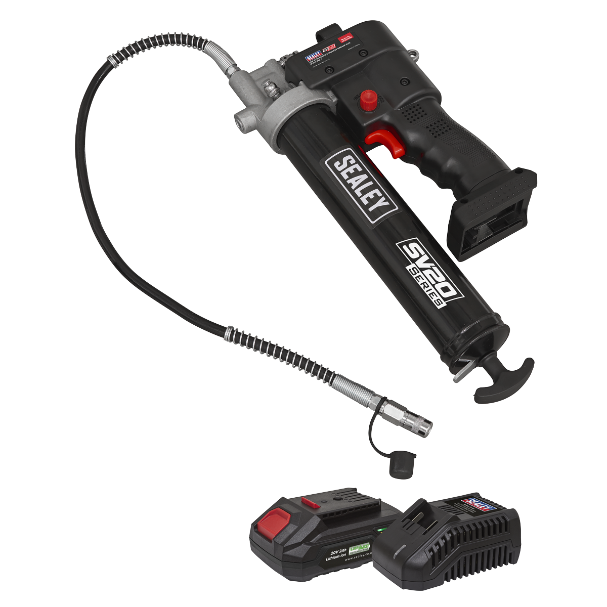 SV20 Series Grease Gun Kit 20V 2Ah CP20VGRGKIT1