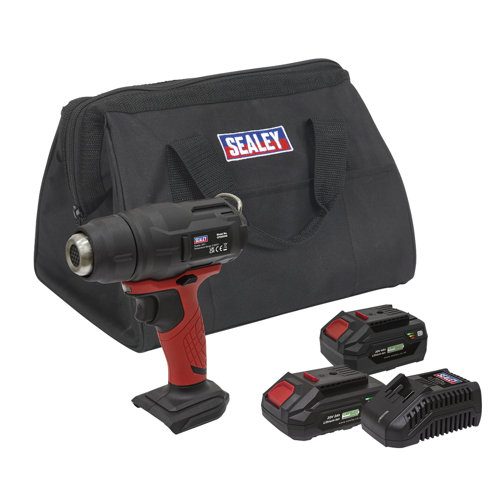 SV20 Series Cordless Heat Gun Kit 20V - 2 Batteries CP20VHGKIT2