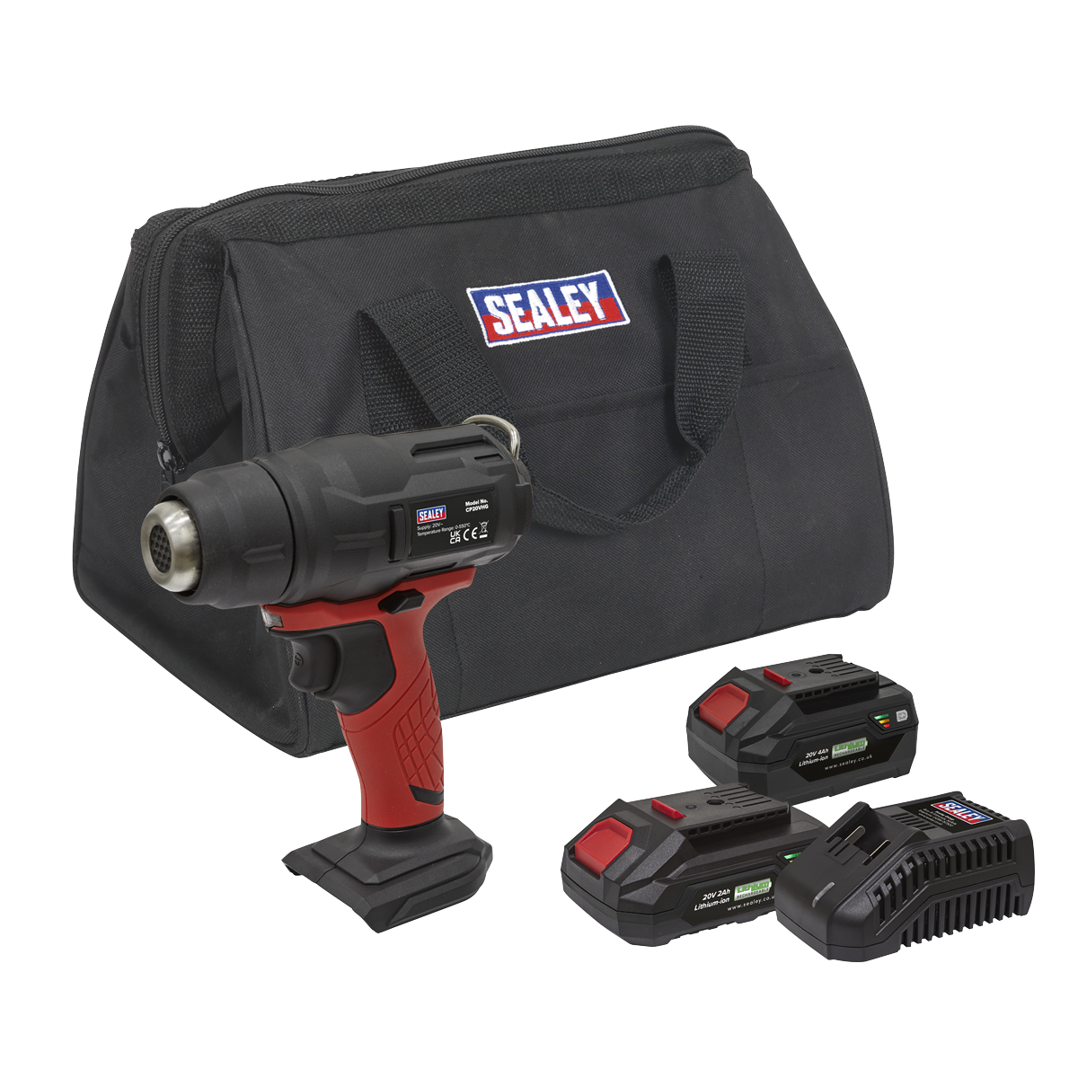 SV20 Series Cordless Heat Gun Kit 20V - 2 Batteries CP20VHGKIT2